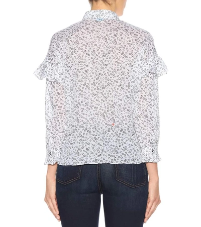 Shop M.i.h. Jeans Printed Cotton Blouse In Doorway Priet