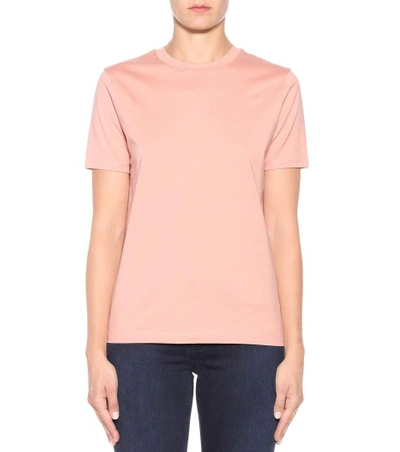 Shop Acne Studios Taline Cotton T-shirt In Pink