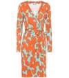 DIANE VON FURSTENBERG PRINTED SILK WRAP DRESS,P00270506-4