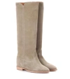 ISABEL MARANT CLEAVE CONCEALED-WEDGE SUEDE BOOTS,P00260337-2