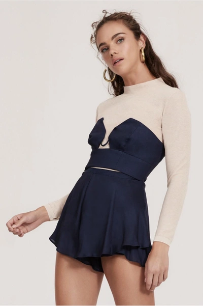 Shop Finders Keepers Mercurial Bodice In Navy