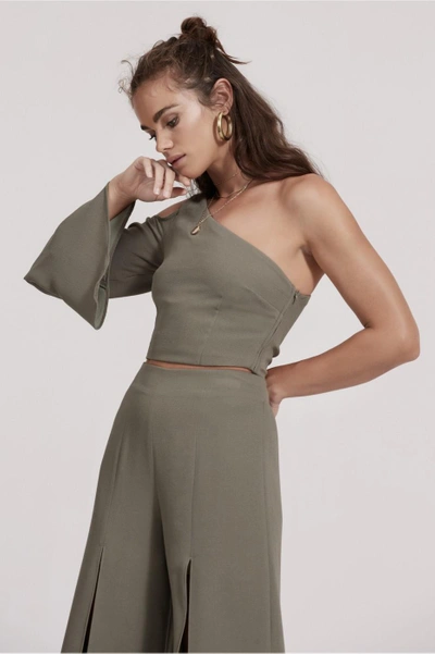 Shop Finders Keepers Haunted Top In Khaki