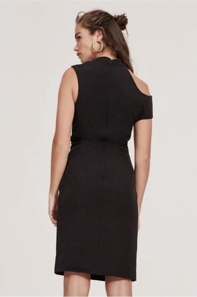 Shop Finders Keepers The Message Midi Dress In Black