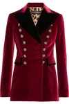 DOLCE & GABBANA VELVET BLAZER