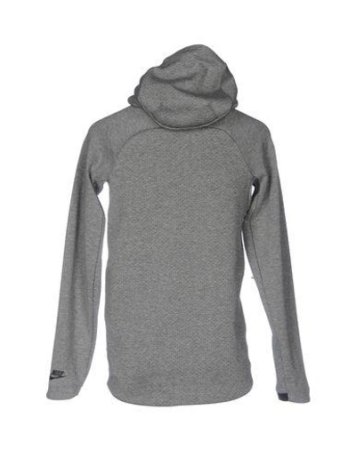 Shop Nike Hooded Sweatshirt In Black