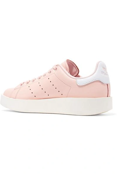 Adidas Originals Stan Smith Bold Leather Sneakers In Ice Pink | ModeSens