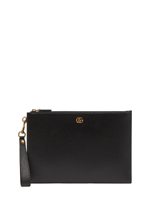 gucci marmont leather pouch