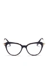 MIU MIU Acetate cat eye optical glasses