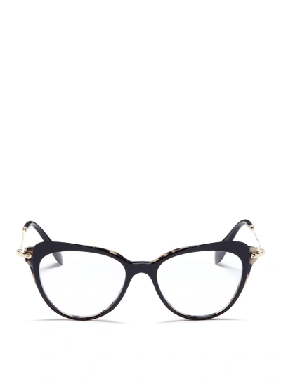 Miu Miu Acetate Cat Eye Optical Glasses