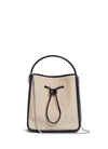 3.1 PHILLIP LIM / フィリップ リム 'Soleil' small colourblock leather drawstring bucket bag