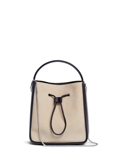 3.1 Phillip Lim / フィリップ リム 'soleil' Small Colourblock Leather Drawstring Bucket Bag