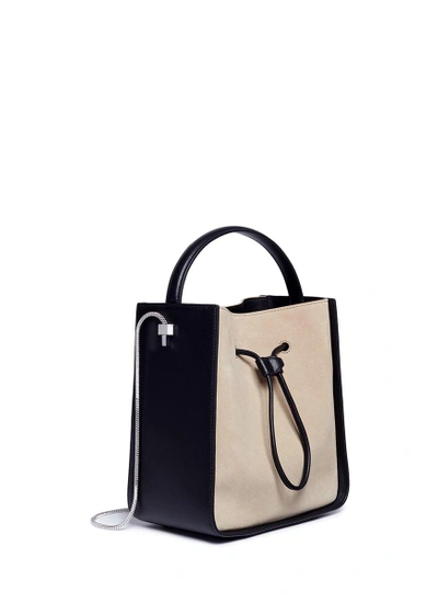 Shop 3.1 Phillip Lim / フィリップ リム 'soleil' Small Colourblock Leather Drawstring Bucket Bag