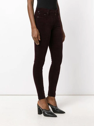 Shop Citizens Of Humanity Super Skinny Jeans In Red