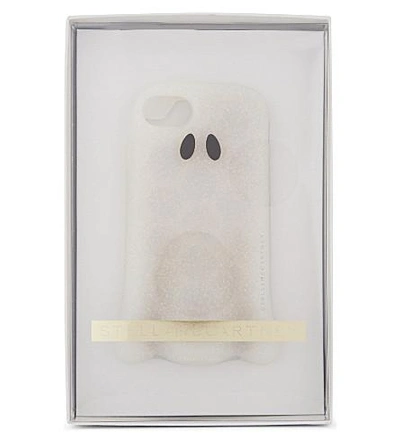 Shop Stella Mccartney Ghost Iphone 7 Case In White Sparkle