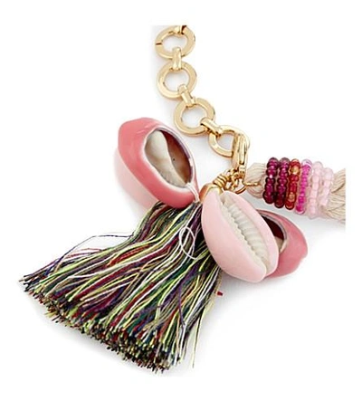Shop Rebecca Minkoff Lola Rope Bracelet In Neutral Multi