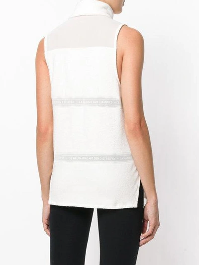 Shop Adidas Originals Mesh Panel Tank Top