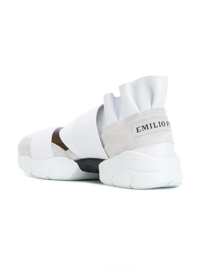 Pucci Sneakers In Colour-block-optik In White