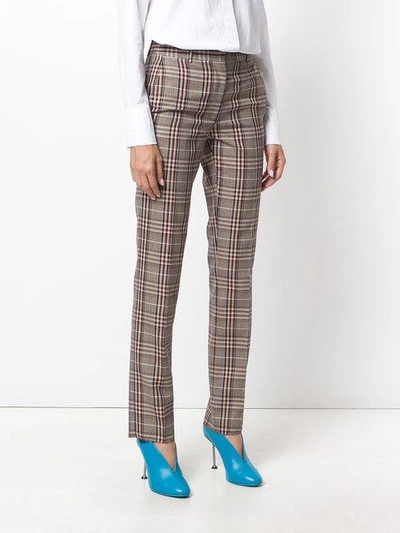 Shop Victoria Beckham Relaxed Slim Trousers