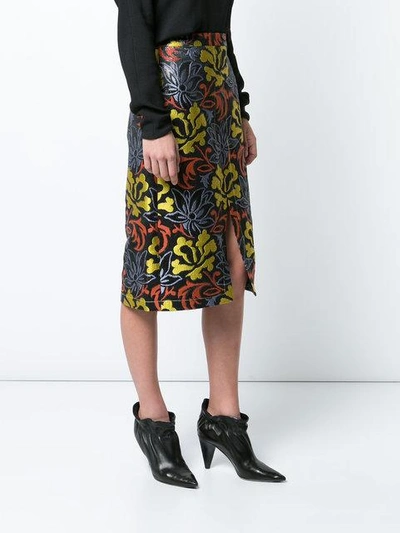 Shop Derek Lam Pencil Skirt With Front Slit