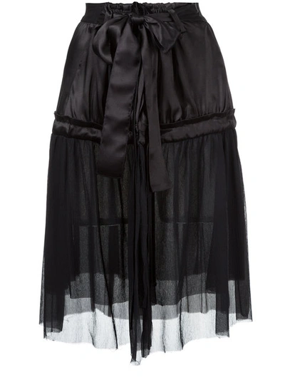 Ann Demeulemeester June Skirt In Black