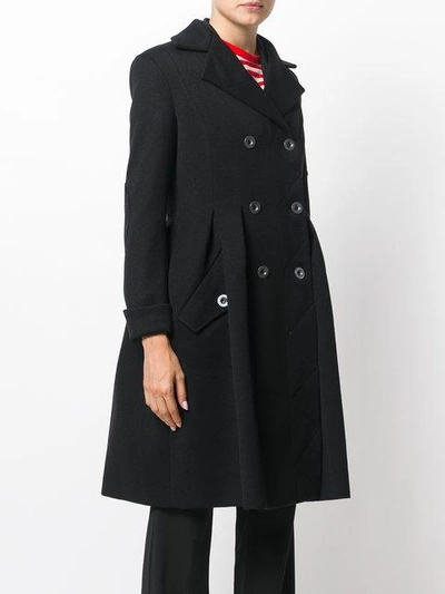 Shop Moschino Double Breasted Frock Coat