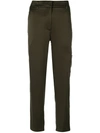 THEORY CROPPED STRAIGHT TROUSERS,H060220812245779