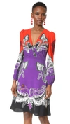 ROBERTO CAVALLI PRINTED DRESS