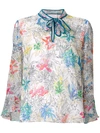 PETER PILOTTO floral printed blouse,TP03PF1712241656