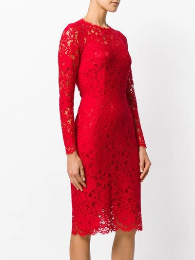 Shop Dolce & Gabbana Lace Dress