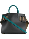 Marni East West Large Tote Bag In Nero
