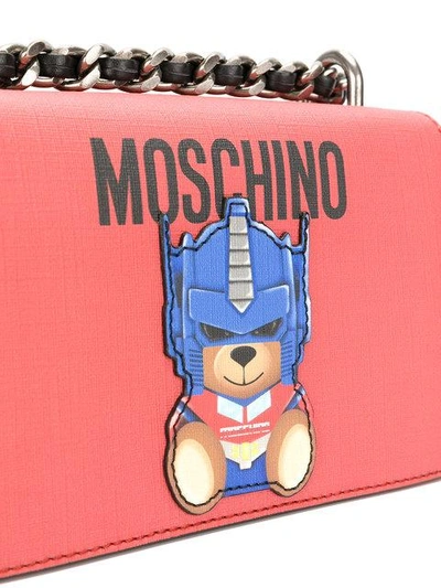Shop Moschino Transformer Bear Cross Body Bag