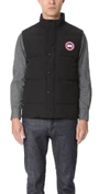 Canada Goose Freestyle Crew Vest In Black