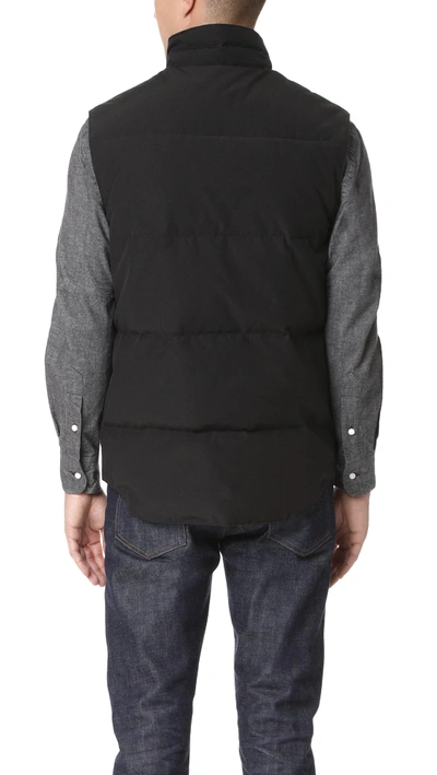 Shop Canada Goose Garson Vest In Black