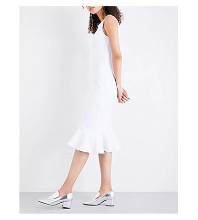 Shop Opening Ceremony Lotus Woven Dress In White