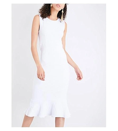 Shop Opening Ceremony Lotus Woven Dress In White