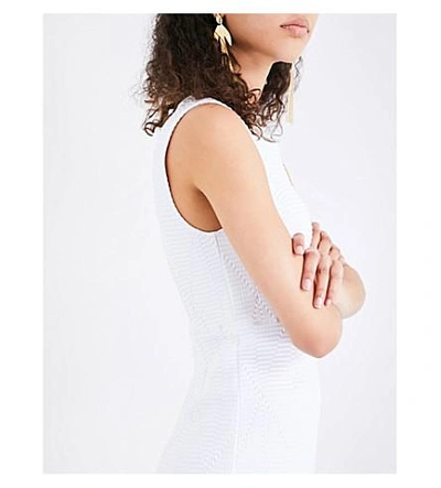 Shop Opening Ceremony Lotus Woven Dress In White