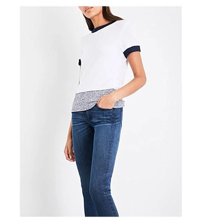 Shop Rag & Bone Skinny Mid-rise Jeans In Alembic