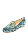 CHARLOTTE OLYMPIA LADY LIBERTY SLIPPERS