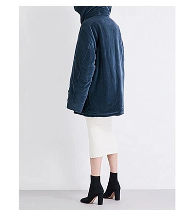 Shop Yeezy Season 4 Oversized Cotton-blend Puffer Jacket In Bat