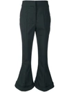 Jacquemus Le Pantalon Nino Wool-blend Cropped Trousers In Black