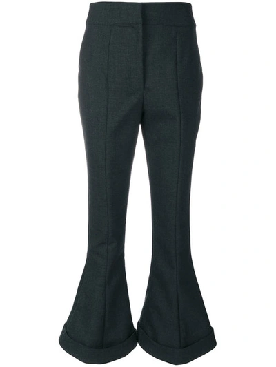 Jacquemus Le Pantalon Nino Wool-blend Cropped Trousers In Black