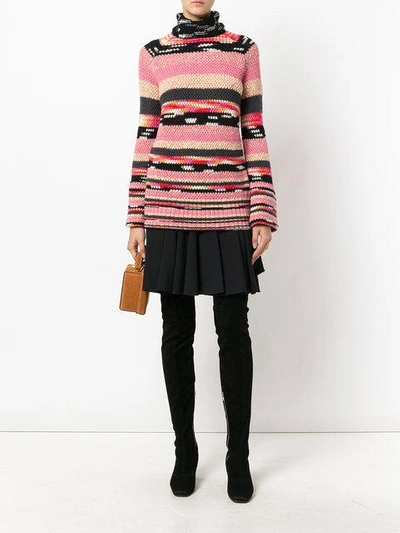 Shop Missoni Knitted Turtle Neck Sweater