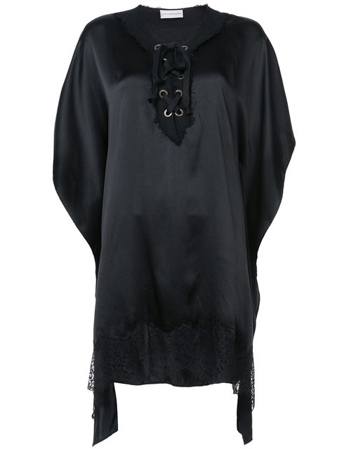 Faith Connexion Lace Detail Dress - Black | ModeSens