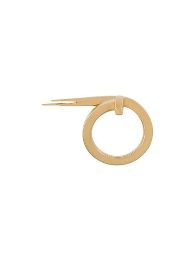 Shop Kasun London Wrap Nail Ring - Metallic
