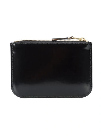 Shop Comme Des Garçons Zip Wallet In Black