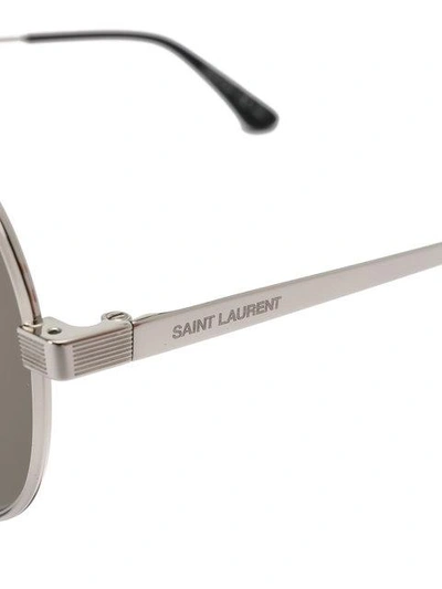Shop Saint Laurent Classic 11 Zero Sunglasses