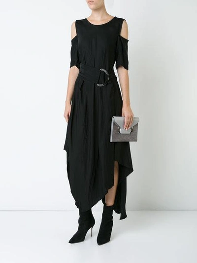 Shop Taylor Intermittent Dress In Black