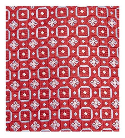 Shop Brioni Flower Tie Silk Tie In Red