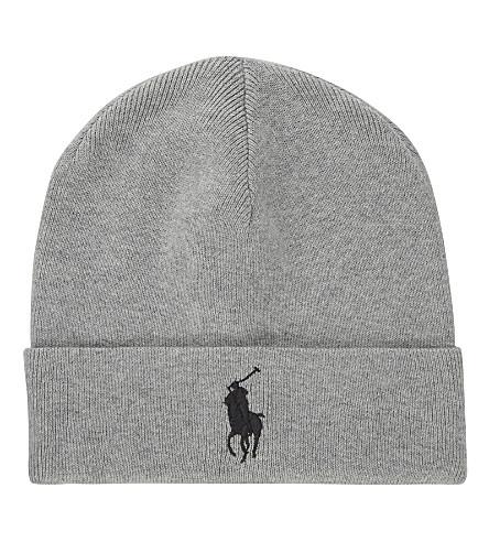 ralph lauren cotton beanie
