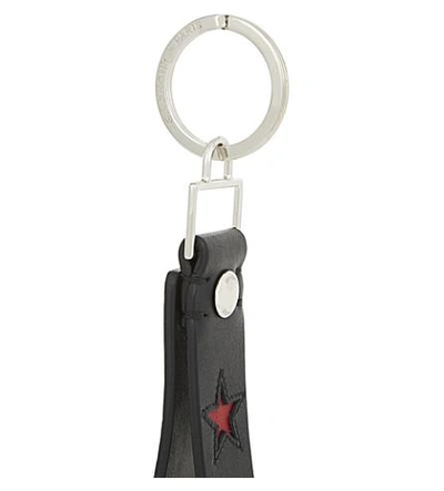 Shop Givenchy Stars Leather Keyring In Multi